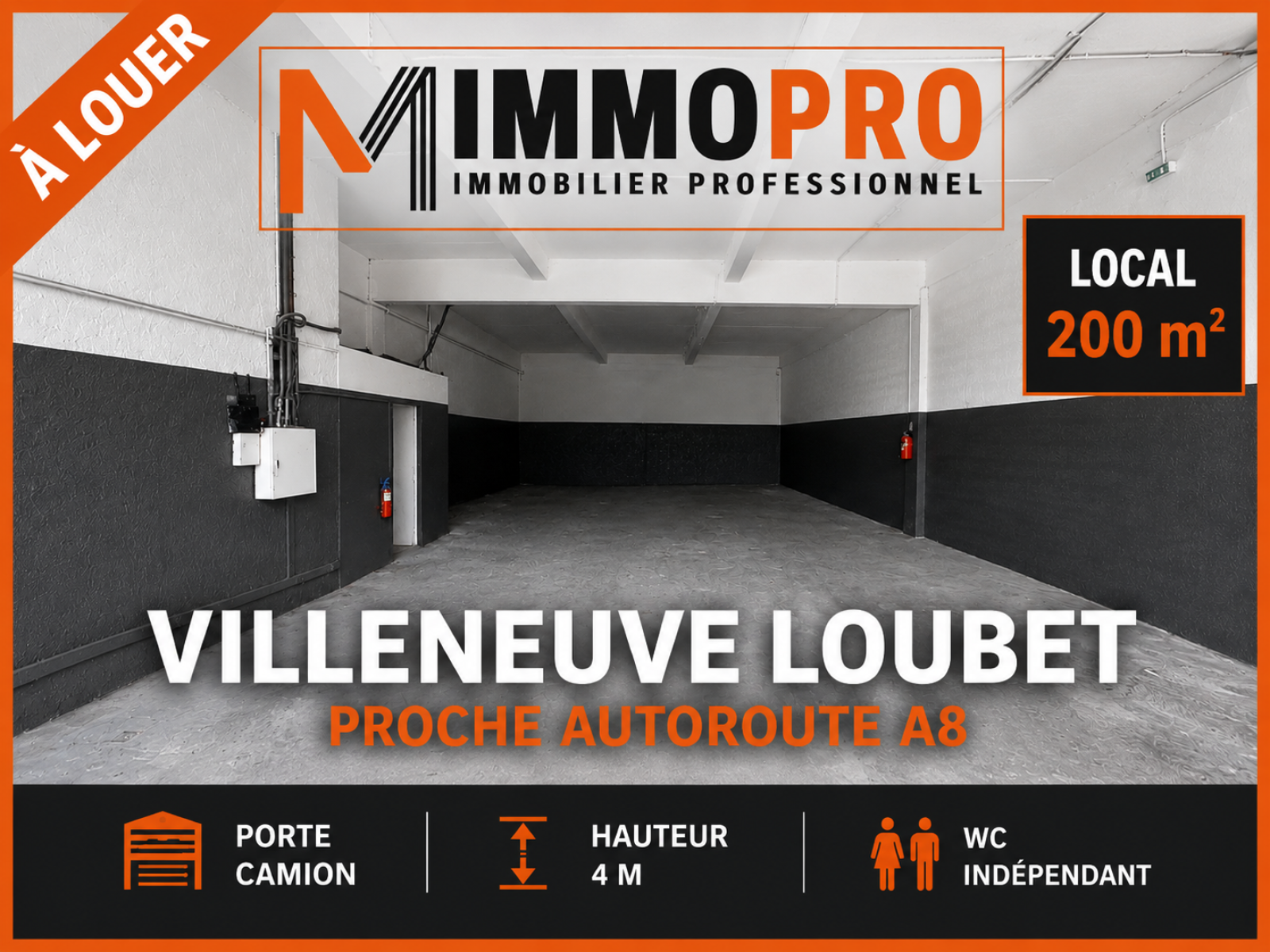 Image_1, Entrepot, Villeneuve-Loubet, ref :1059