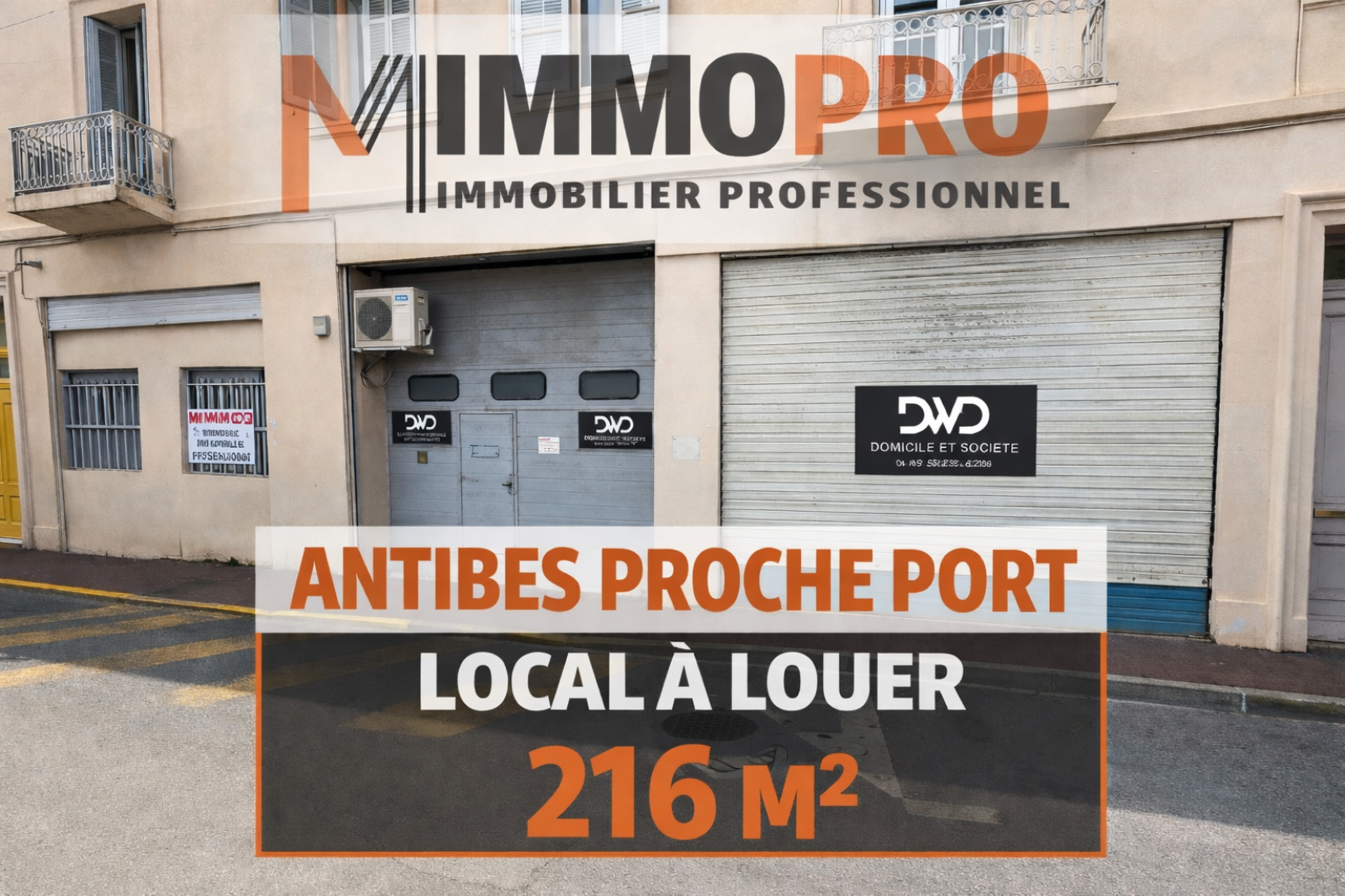 Image_1, Local professionnel, Antibes, ref :1054