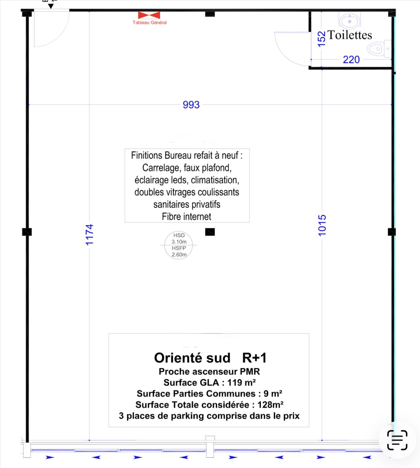 Image_2, Bureaux, Biot, ref :1016